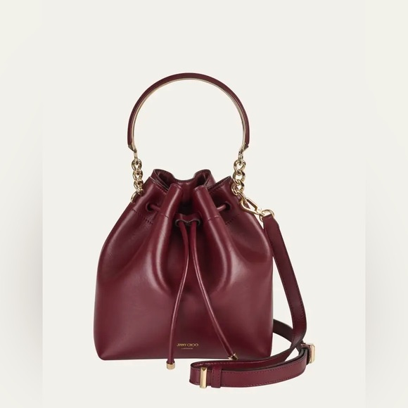 Jimmy Choo Handbags - Jimmy Choo bon bon soft shiny calf hair leather bucket bag